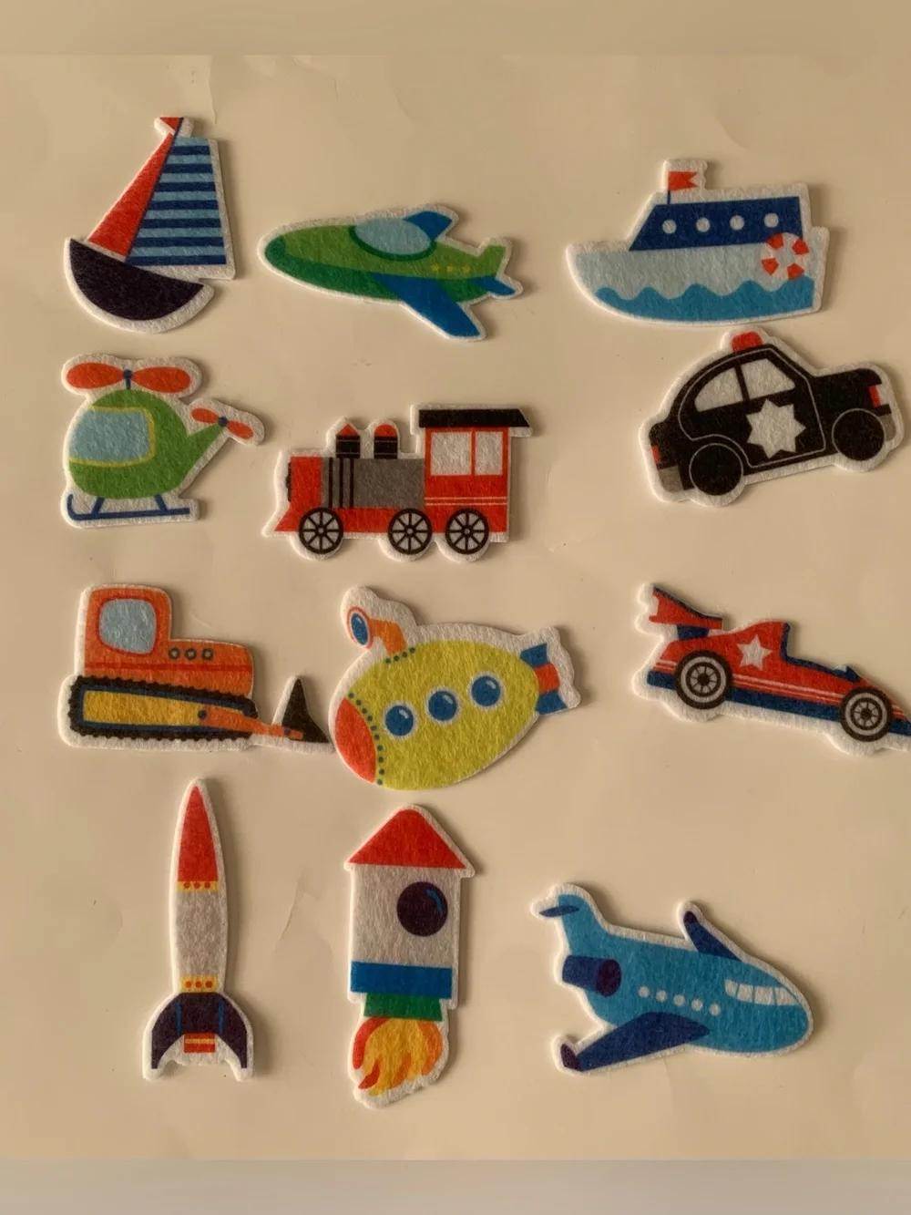 Felt Storyboard Travel Play Mat Outer Space Ocean Train Quiet Busy Toy 18x18